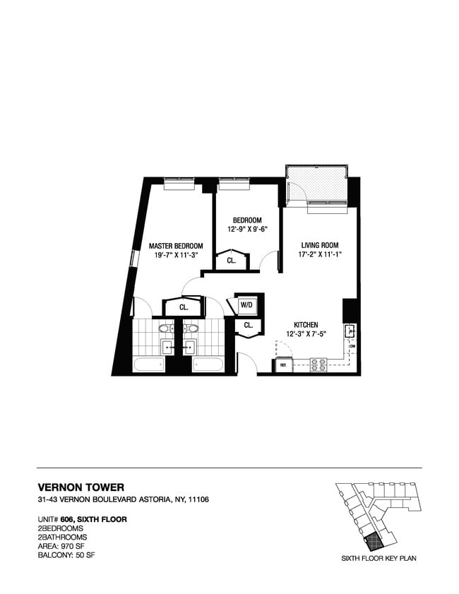 Floorplan - Vernon Tower