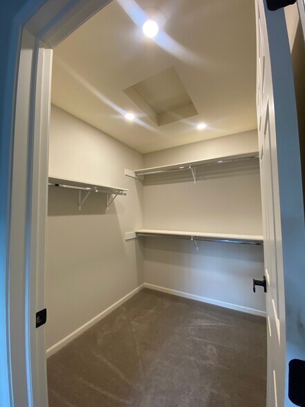 Walk-in closet. New lights. - 2989 Holborn Cir
