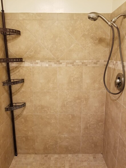 Master shower - 1770 Ximeno Ave