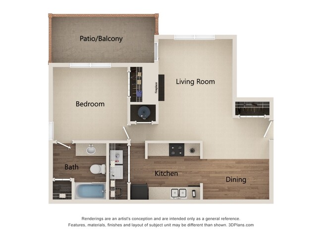 Floorplan - Littlestone Apartments