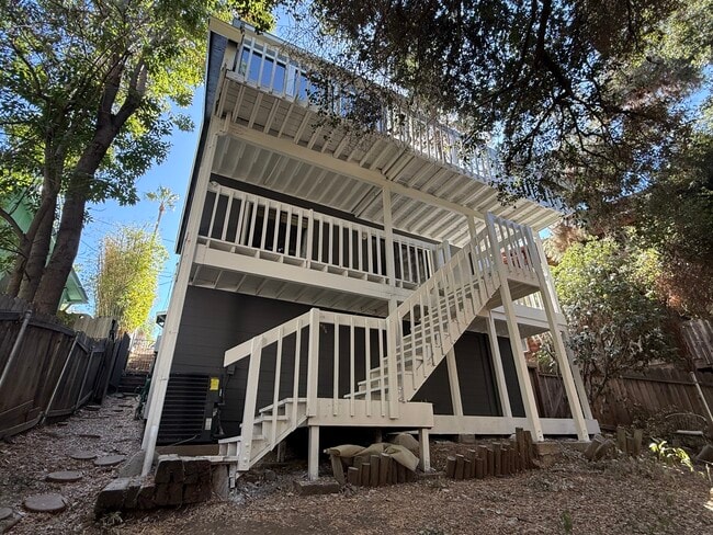 Rear of the House-All New exterior paint and deck painting - 4335 Morro Dr