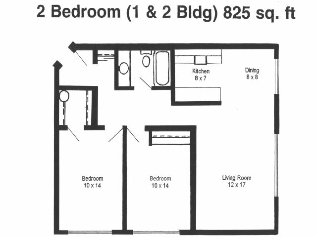 Floorplan - The Bluffs