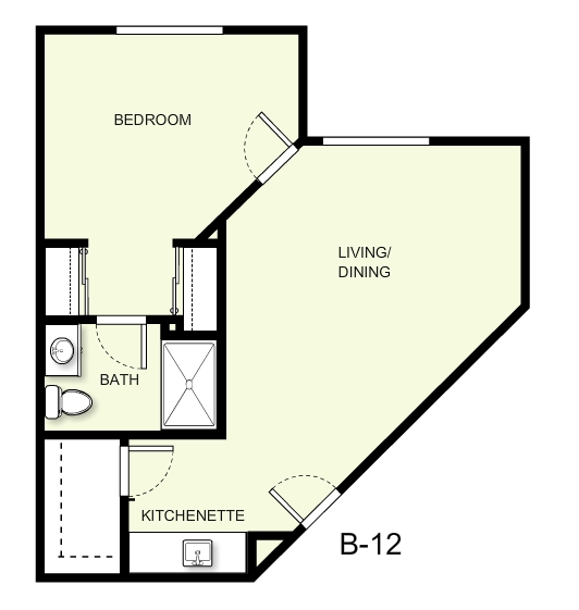 1BR/1BA - The Bonaventure