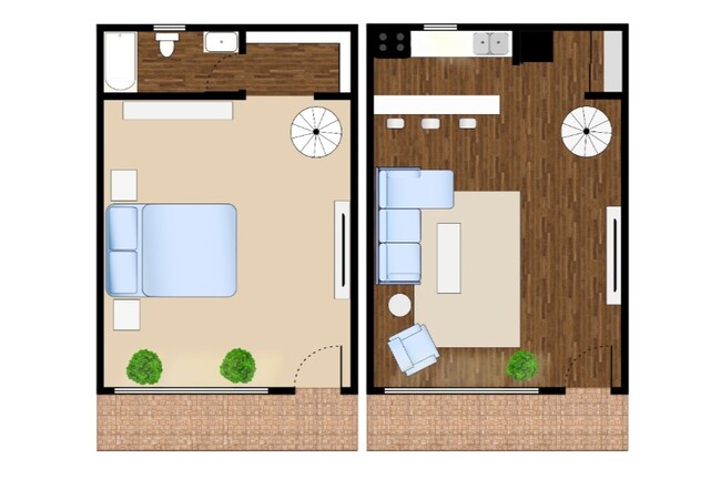 Floorplan - Skyway Apartments