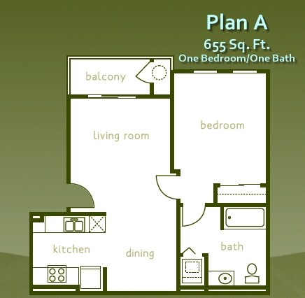 Plan A - Seabreeze Apartments