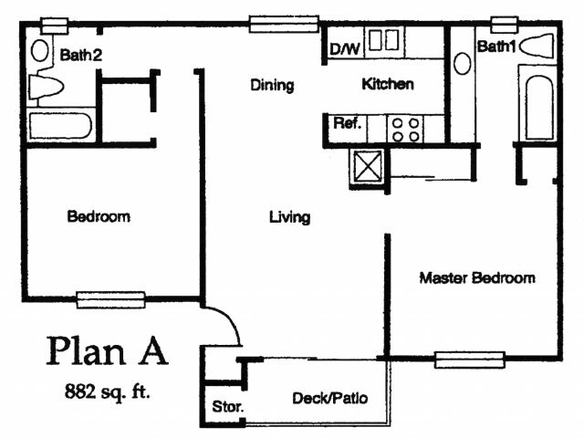 2BR/2BA - Montebello Villas