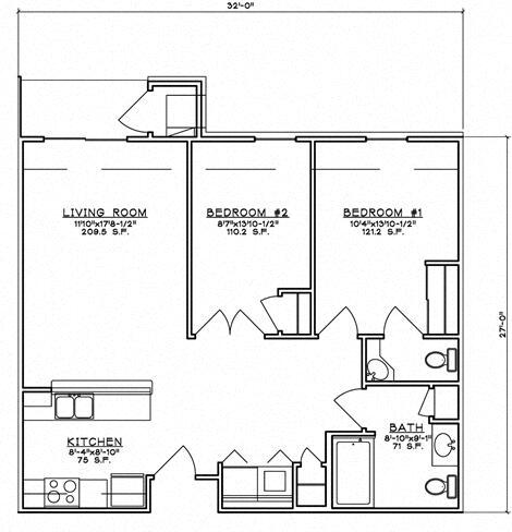 Floorplan - Providence Greene I