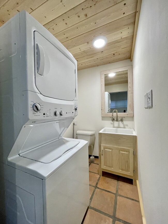 Half bath in laundry room - 3869 McLaughlin Ave