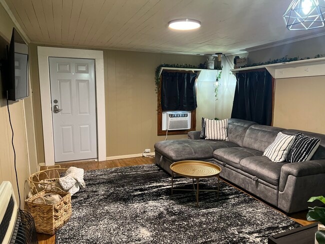 Smart TV, window AC, and a pull out sofa bed. - 54 Woodlawn Ave