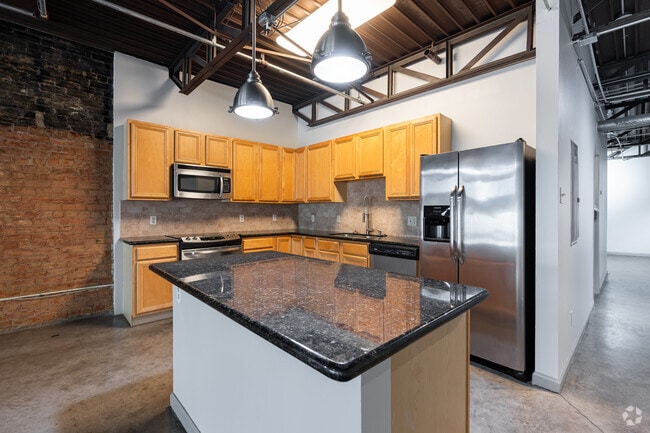 Studio, 1BA- 1332SF - 7 Up Lofts