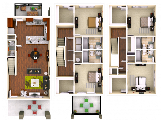 Lumpkin 4 Bedroom 4.5 Bathroom - The Brexx at Louisville