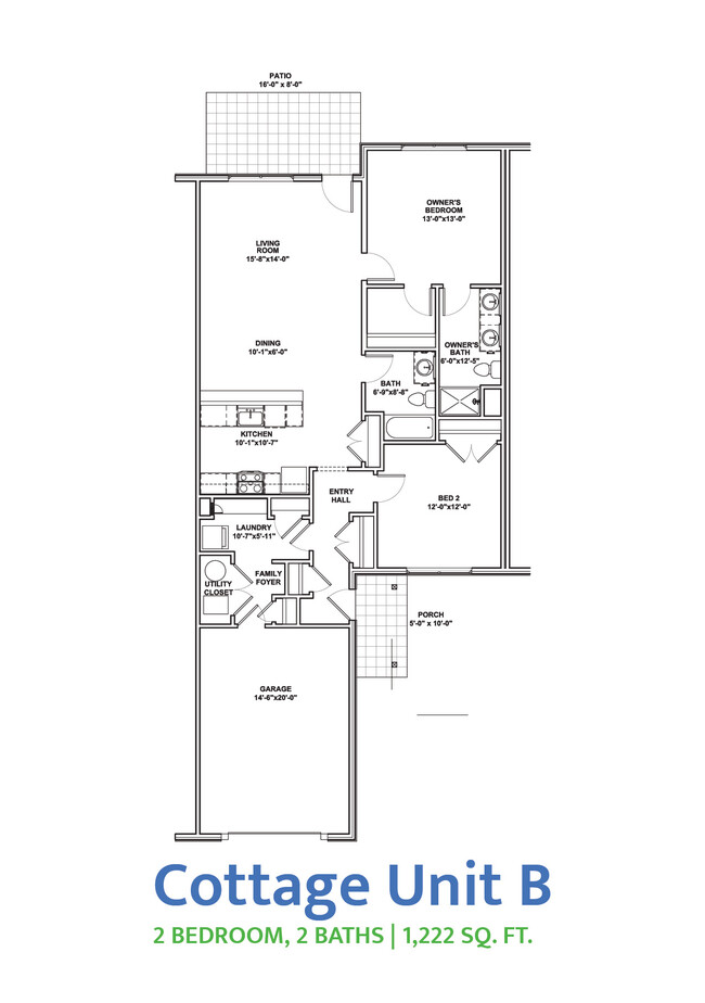 Cottage Unit B - Verena at Hilliard - 55+ Community