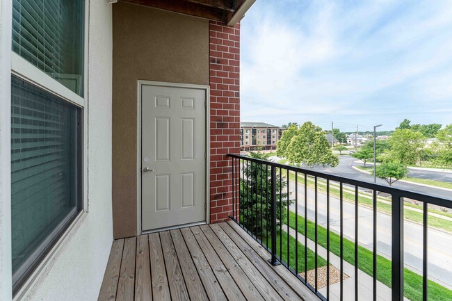 Balcony View - Coryell Commons