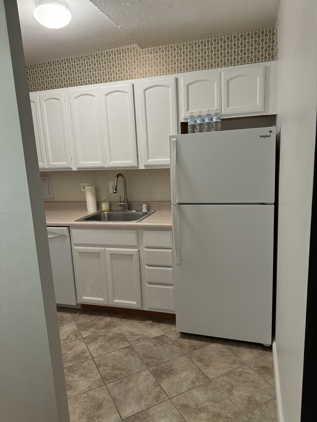 kitchen looking direct with fridge - 1301 Delaware Ave SW