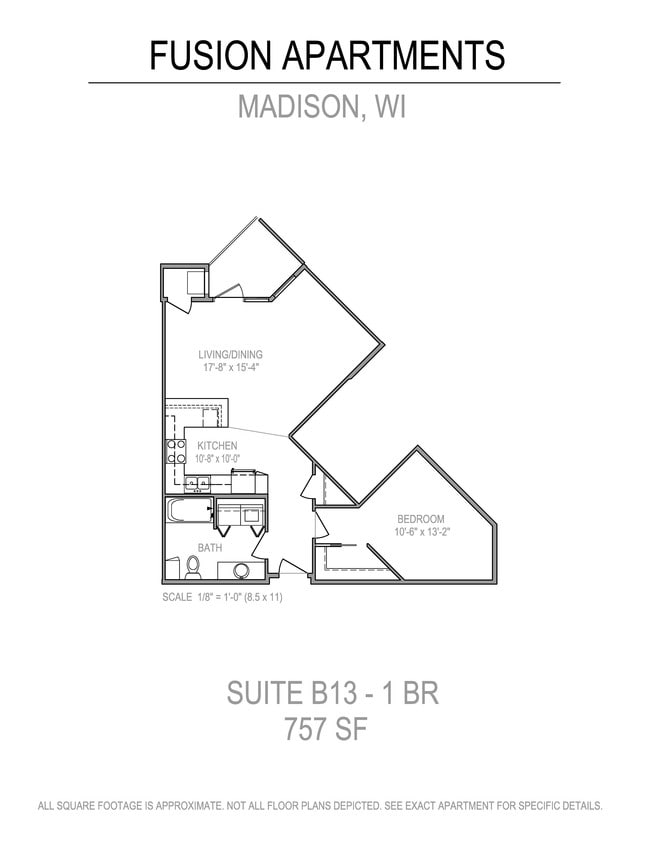 Floorplan - Fusion at 841