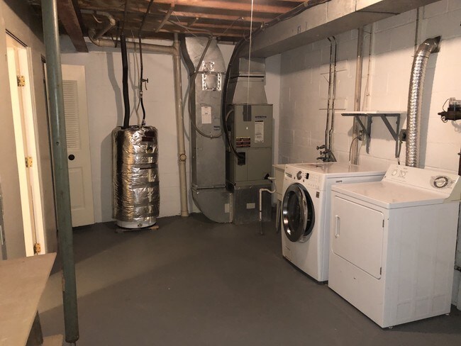 Basement Laundry & Storage - 7415 Rhondda Dr