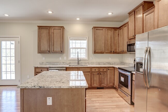 Spacious kitchen with brand new appliances! - 265 Lewis Creek Dr