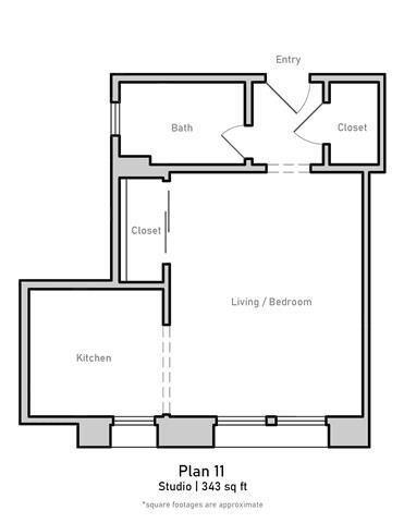 Floorplan - 825 Post St.