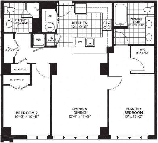 Floorplan - Yale West