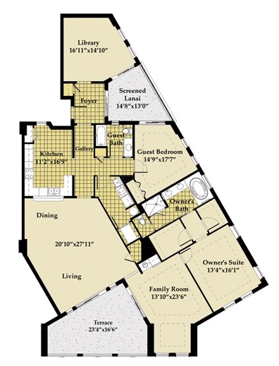 1BR/2BA - The Palms at Riviera Dunes