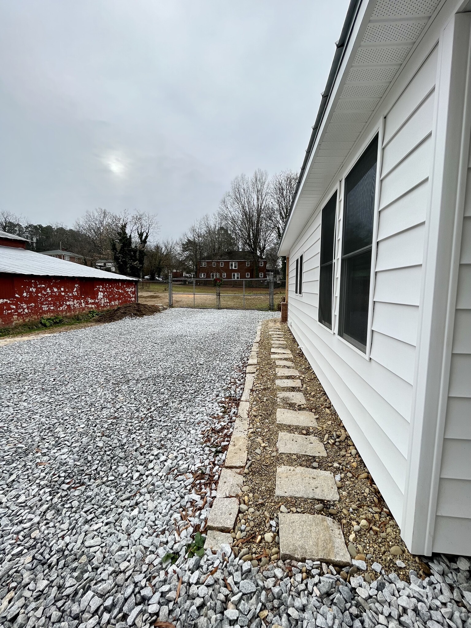 Path to from door from carport - 853 W 8th St