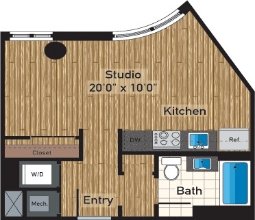 Floorplan - 425 Mass