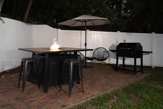 outside fire pit - 3387 Cedar Ln