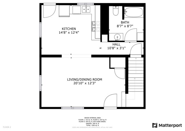Building Photo - 4 Bed / 2 Full Bath Tri-Level — Garage, Dishwasher, Central A/C, W/D Hookups - Built 2001