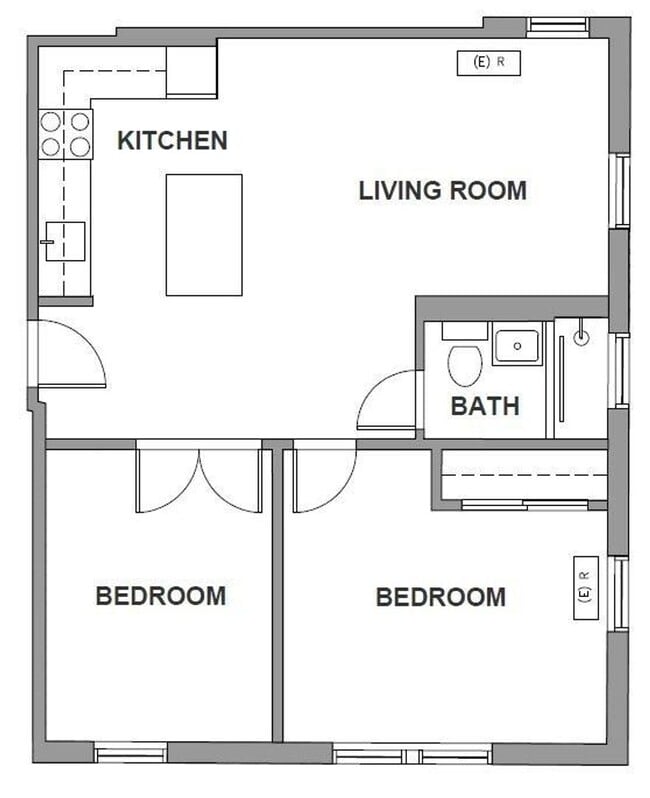 Building Photo - Great 1 Bed Or 2 Bed w/o Living Room