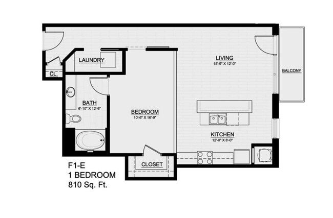 Floorplan - The Flats on Archer - Reduced Rates on All...