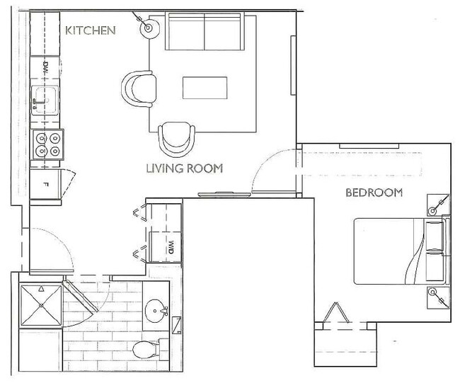 Floorplan - Montserrat at Loyola Station