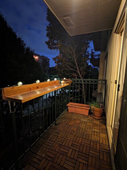 Patio a night - 700 E Denny Way