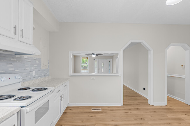 View from kitchen into the living room - 796 Leitner St