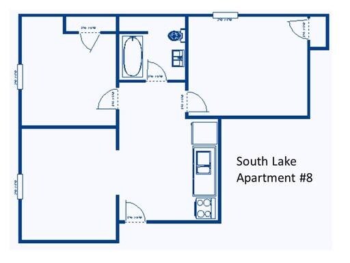 2BR/1BA - South Lake Apartments
