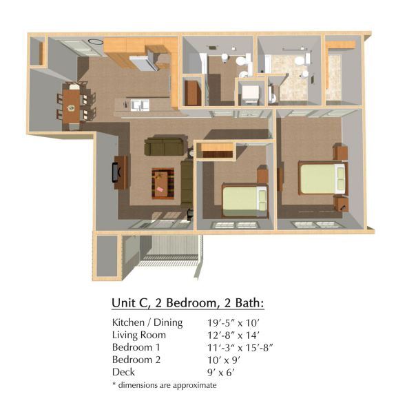 Floorplan - Estates on Greenwood