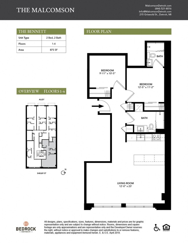 Floorplan - The Malcomson