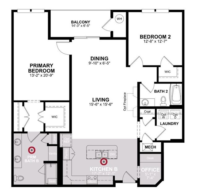 Floorplan - Gatherings at Westview