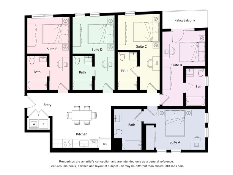 Floorplan - OnSunset Co-Living