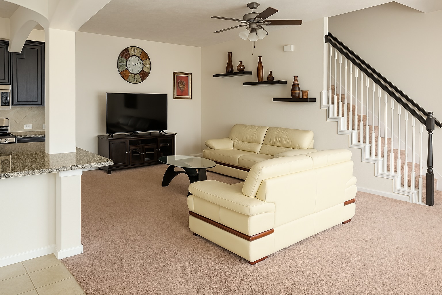 Modern Living Room - 8303 Greys Ln