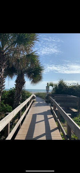 Beach ramp block away. - 7101 Ridgewood Ave