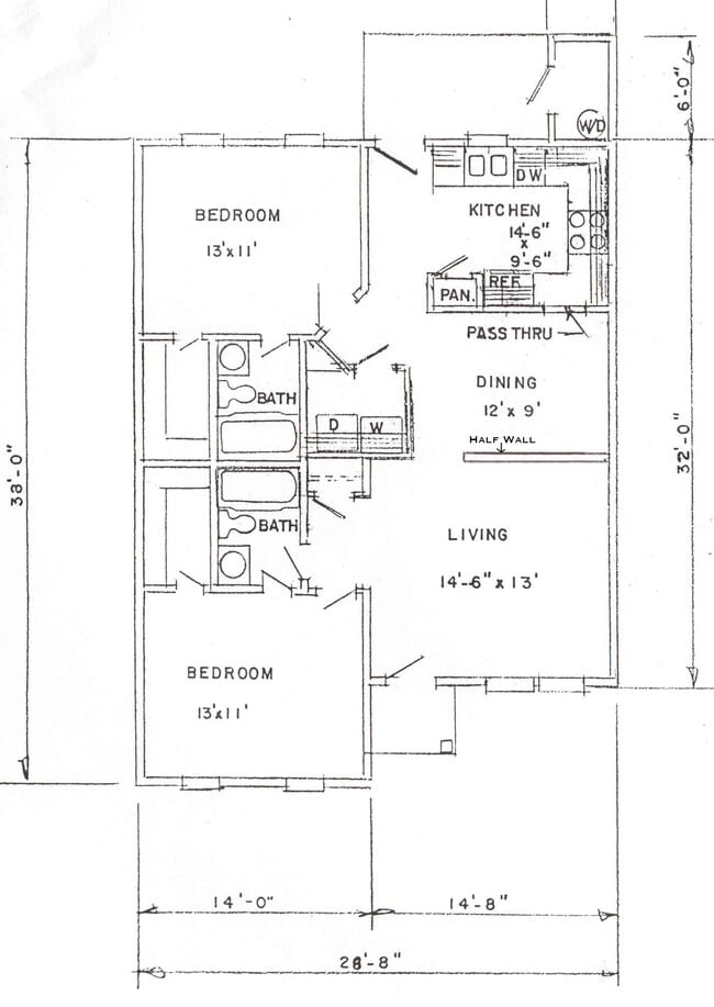 Floorplan - Highlander Green Apartments
