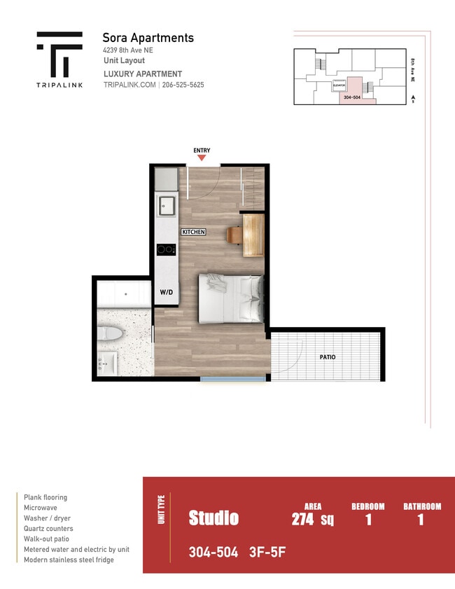 Floorplan - Sora Apartments