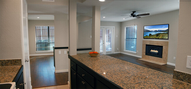 It's so nice to work in the kitchen and be able to see everything! - 6723 Eastridge Dr