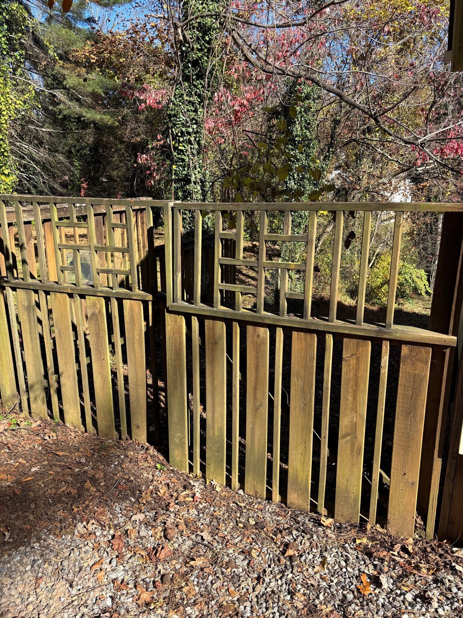Fenced in yard-gate - 127 Shelburne Rd