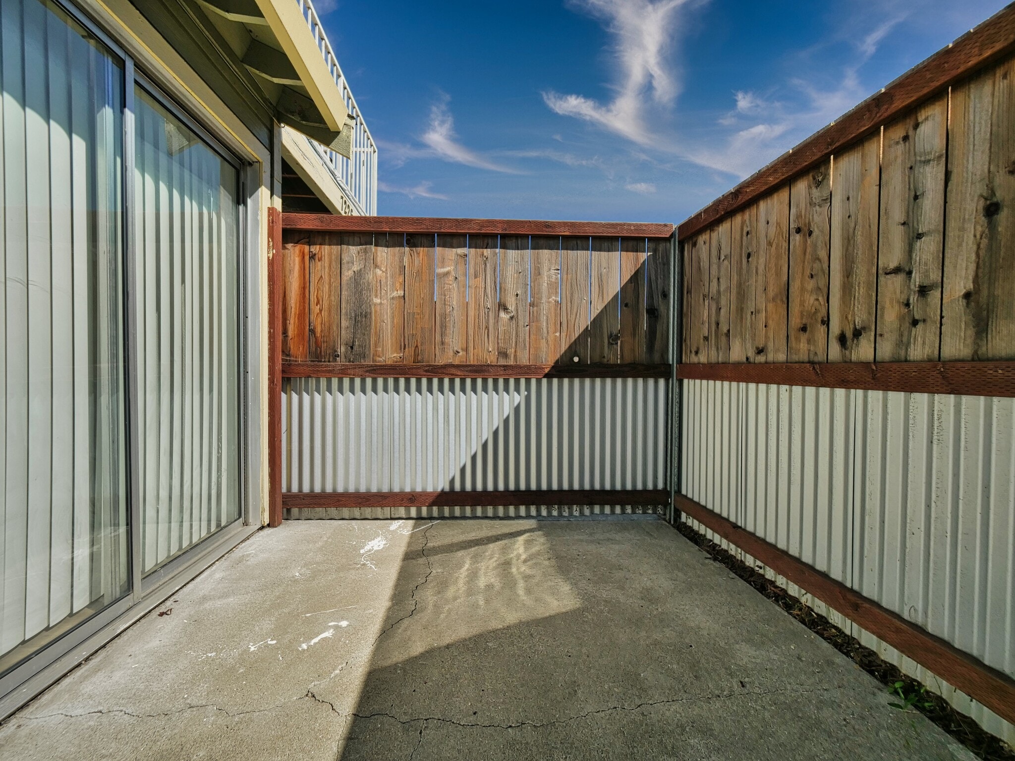 Private Patio - 7226 Fresno St