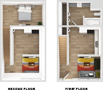 Floorplan - Sam Maverick Apartments