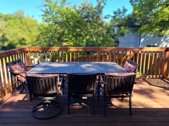 Outdoor table with outdoor grill - 1545 Westview Dr SW