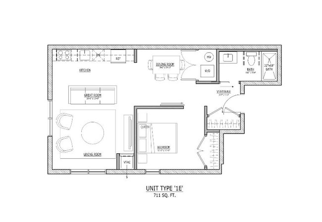 Floorplan - Flats on Fifth