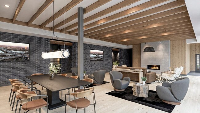 Lounge Area - The Portrait at North Crossing