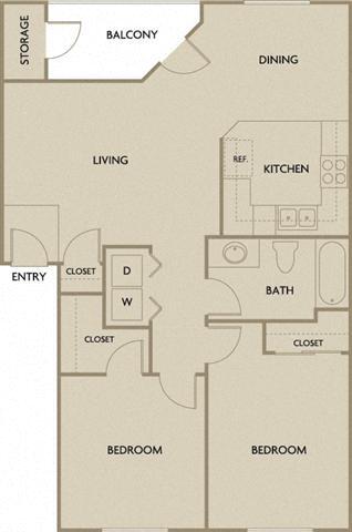 Floorplan - Reflections at the Park